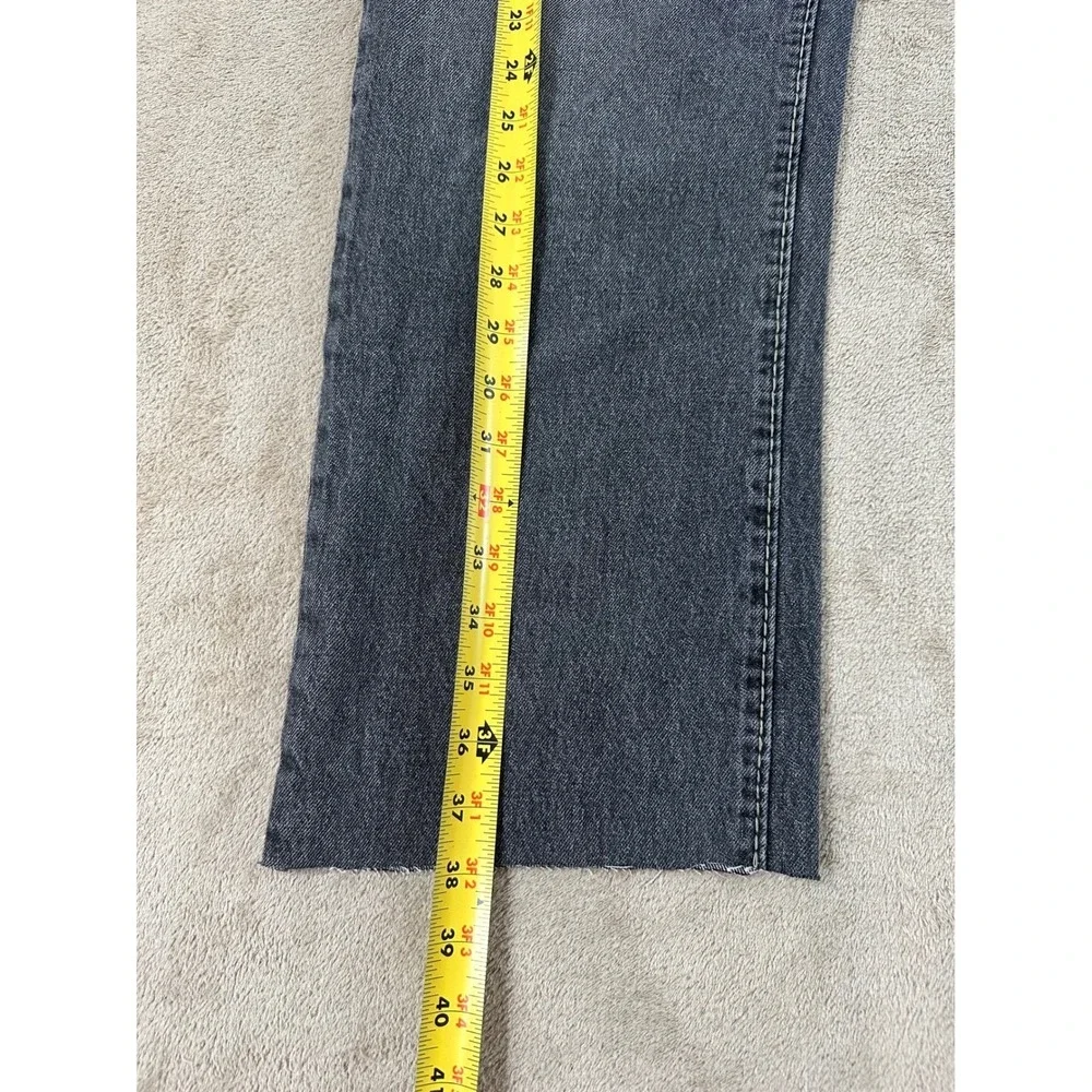 True Religion Ricky Relaxed Straight Big T Flap Jeans Mens size 36 Gray